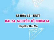 Nguyên tố nhóm IA: Đặc điểm, tính chất vật lí, tính...